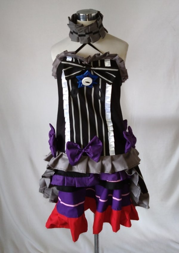 画像1: hololive紫咲シオン　ゴスロリ衣装　風 コスプレ 衣装 通販 オーダーメイド