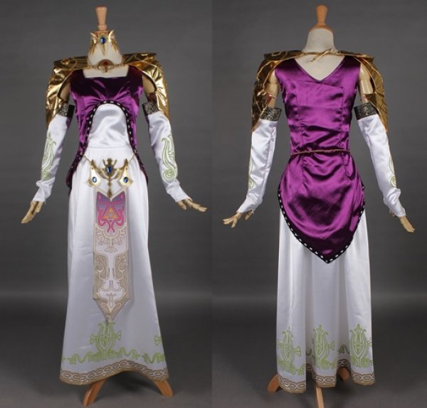 画像2: ゼルダの伝説　ゼルダ姫 風 コスプレ 衣装 通販 オーダーメイド