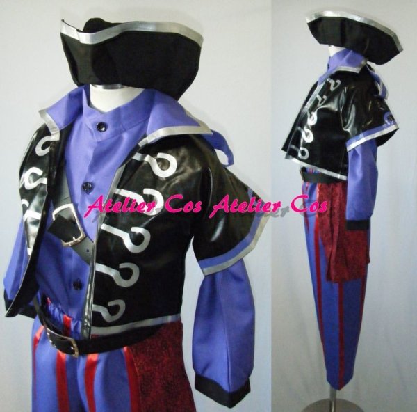 画像3: ハロウイン ヴィランズワールド 海賊ダンサー 風 コスプレ 衣装 通販 オーダーメイド