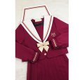 画像4: 可愛い赤のセーラー服 学生服 女子高生制服 コスプレ 衣装 通販
