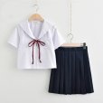 画像1: 大きいサイズあり 可愛いシンプル 学生服 女子高生制服 コスプレ 衣装 通販 (1)