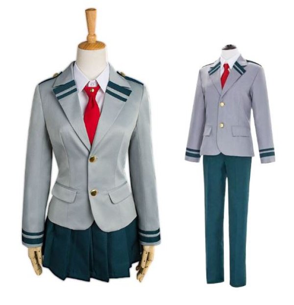 画像1: 僕のヒーローアカデミア 雄英高校制服 風 コスプレ 衣装 通販 オーダーメイド