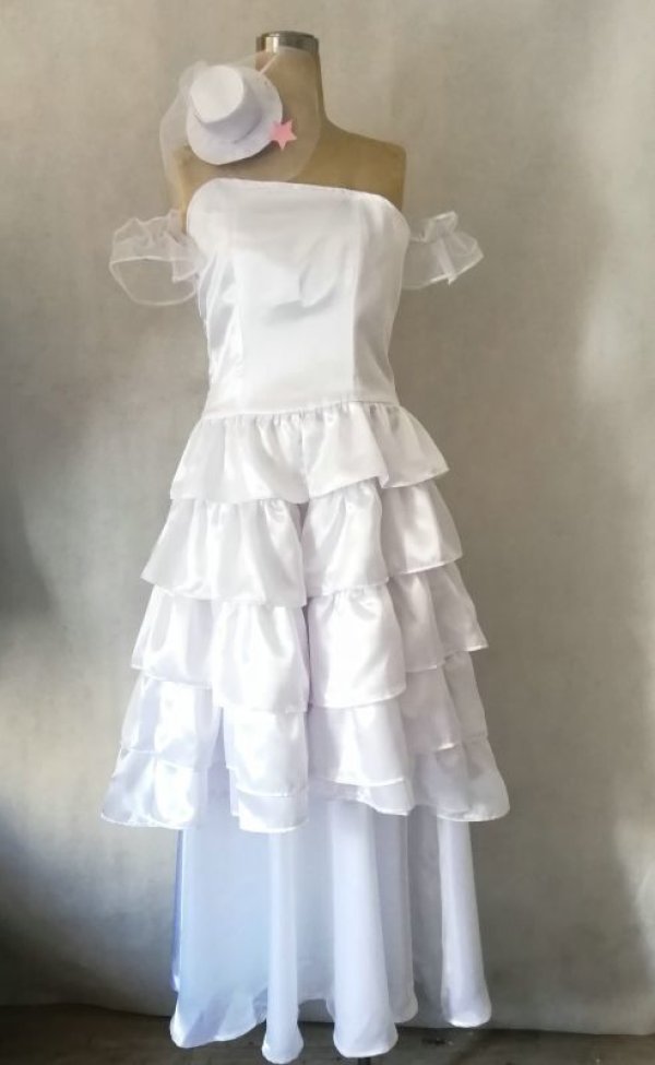 画像1: 五等分の花嫁　中野五月 風 コスプレ 衣装 通販 オーダーメイド
