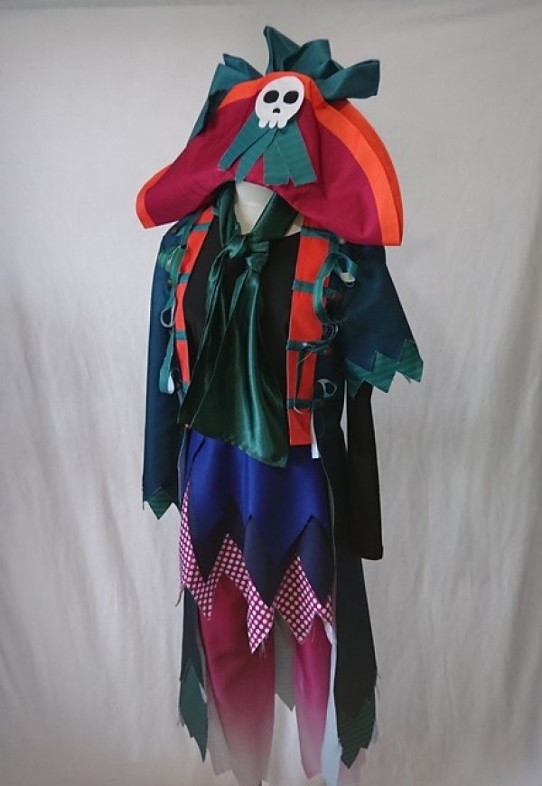 画像1: スプーキーBOOパレード ダンサー 海賊風 コスプレ 衣装 通販 オーダーメイド
