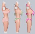 画像10: コスプレ用　ボディスーツ 偽乳 義乳人工乳房 おっぱい シリコンバスト 3カラー 