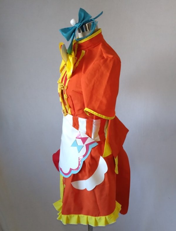 画像2: デリシャスパーティプリキュア　キュアヤムヤム風 コスプレ 衣装 通販 オーダーメイド