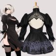 画像3: ニーアオートマタ 2B ヨルハ二号B型 風 コスプレ 衣装 通販 オーダーメイド