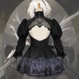 画像2: ニーアオートマタ 2B ヨルハ二号B型 風 コスプレ 衣装 通販 オーダーメイド (2)