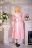 画像12: 可愛い　ライトブルーとピンクのロリータメイド衣装　ロング丈　コスチューム 　コスプレ衣装　