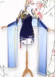画像20: 崩壞3rd　フカ　新バトルスーツ　青燕化羽　中華風　チャイナドレス  コスプレ 衣装 通販 オーダーメイド