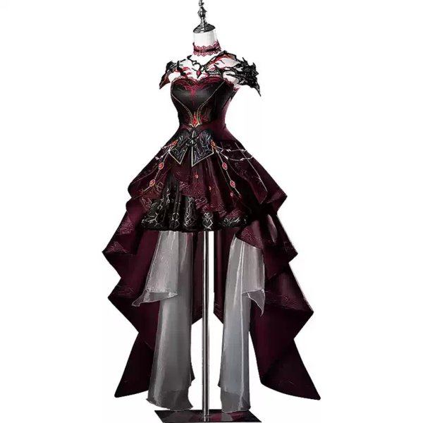 画像1: 恋と深空 コスプレ 深淵の主 真紅の情熱  コスプレ 衣装 通販 オーダーメイド