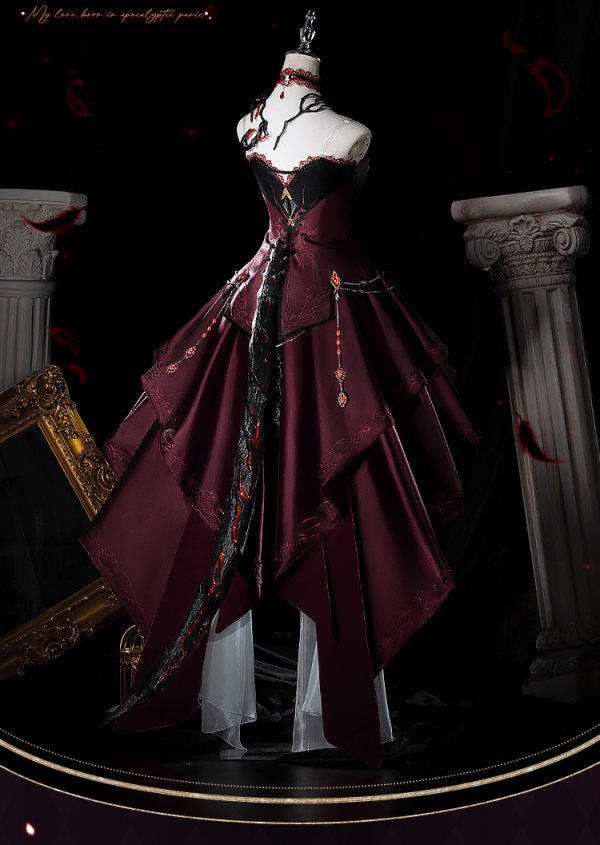 画像2: 恋と深空 コスプレ 深淵の主 真紅の情熱  コスプレ 衣装 通販 オーダーメイド