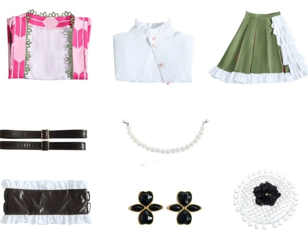 画像2: 鬼滅の刃　甘露寺蜜璃　 五周年記念祭　コスプレ 衣装 通販 オーダーメイド