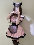 画像3: かわいいメイド衣装 　 レース猫メイド制服　ロリータドレス　 　コスプレ衣装