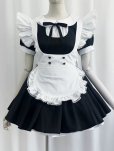 画像1: 3カラーのかわいいメイド服　　コスプレ衣装 (1)