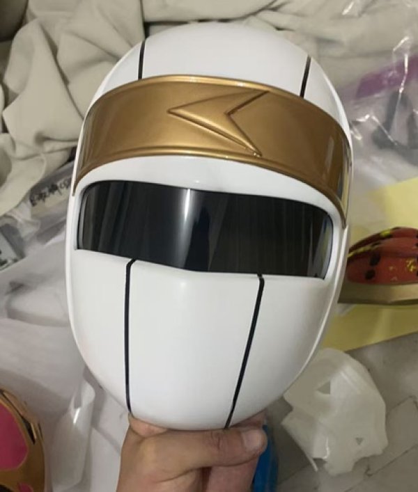 画像1: 忍者戦隊カクレンジャー　ニンジャホワイト マスク　コスプレ 衣装 通販 オーダーメイド