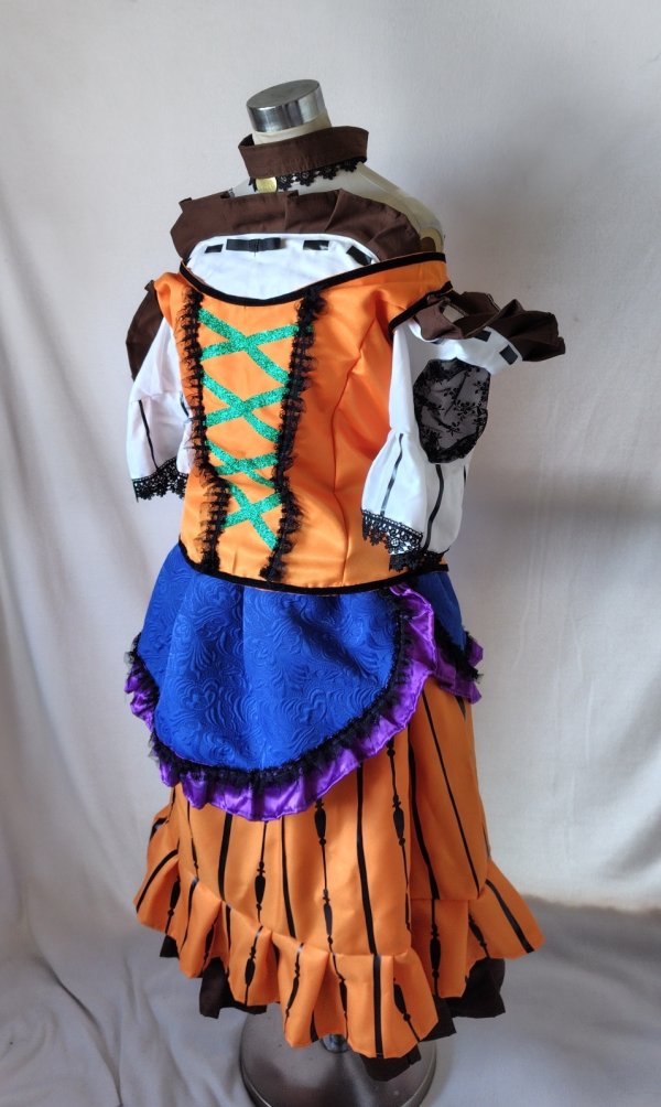 画像2: 美女と野獣 ガストンガールズコスプレ 衣装 通販 オーダーメイド