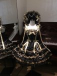 画像1: ゴスロリ ロリータ ワンピース ゴシック ハロウィン コスプレ アイドル衣装 ノースリーブ ミニ丈 可愛い ドレス 原宿系 姫 JSK コスチューム 仮装 パーティー イベント ライブ 撮影 レディース きれいめ 演出服 学園祭  (1)