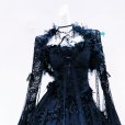 画像4: ゴシック ドレス、中世のクリノリン ドレス、ゴシック スタイルのドレス、ダーク ゴシック スタイルのバースデー ドレス　コスプレ 衣装 通販 オーダーメイド (4)