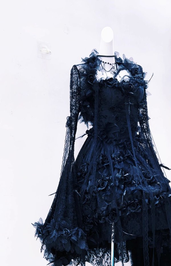 画像5: ゴシック ドレス、中世のクリノリン ドレス、ゴシック スタイルのドレス、ダーク ゴシック スタイルのバースデー ドレス　コスプレ 衣装 通販 オーダーメイド　コスプレ 衣装 通販 オーダーメイド