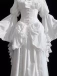 画像13: 仮装舞踏会 ロリータ ハイウエストスカート lolita 上着 ダーク系ゴシック風 ロング ジャンスカ lolita cla 仮装舞踏会 ハロウィン 黒 白 ワンピース ロリータ フィッシュテール リボン レディース ゴスロリ 姫系 プリンセス風 コスプレコーディネート かわいい 仮装 (13)