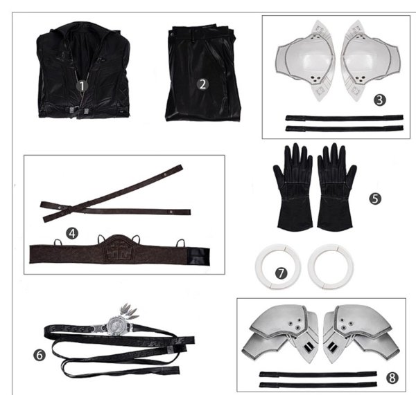 画像20: ファイナルファンタジーVII セフィロス 衣装　靴　防具　コスプレ 衣装 通販 オーダーメイド