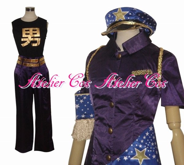 画像3: ももクロ男祭り2015太宰府　紫　高城れに 風 コスプレ 衣装 通販 オーダーメイド
