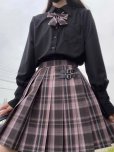 画像6: チェックスカート　ブラック　セーラー服 女子高生 ハロウィンJK 制服 コスチューム 女子制服 