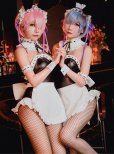 画像9: ウイッグ付きｖRe:ゼロから始める異世界生活 レムラム　バニーガール　 コスプレ 衣装 通販 オーダーメイド