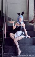 画像14: ウイッグ付きｖRe:ゼロから始める異世界生活 レムラム　バニーガール　 コスプレ 衣装 通販 オーダーメイド