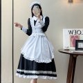 大きいサイズあり　欧風ロング丈　メイド服　コスプレ　ウェイトレス レディース コスプレ 衣装 通販 オーダーメイド