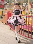 画像3: 黒とピンクのロリータメイド服　メイドドレス　コスプレ 衣装 通販 オーダーメイド