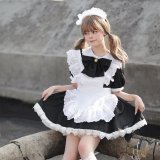 パステルカラーの6色　メイド服　メイドドレス　コスプレ 衣装 通販 オーダーメイド