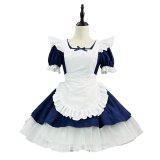 シンプルな可愛い！！　ロリータメイド服　　コスプレ 衣装 通販 オーダーメイド