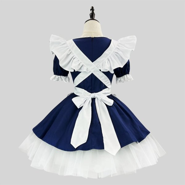 画像3: シンプルな可愛い！！　ロリータメイド服　　コスプレ 衣装 通販 オーダーメイド