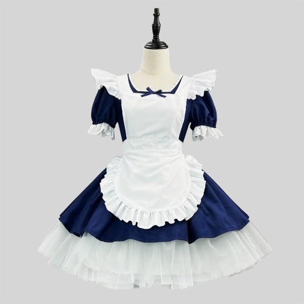 画像4: シンプルな可愛い！！　ロリータメイド服　　コスプレ 衣装 通販 オーダーメイド