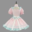 画像3: 可愛い！！カラフルロリータメイド服　　コスプレ 衣装 通販 オーダーメイド (3)