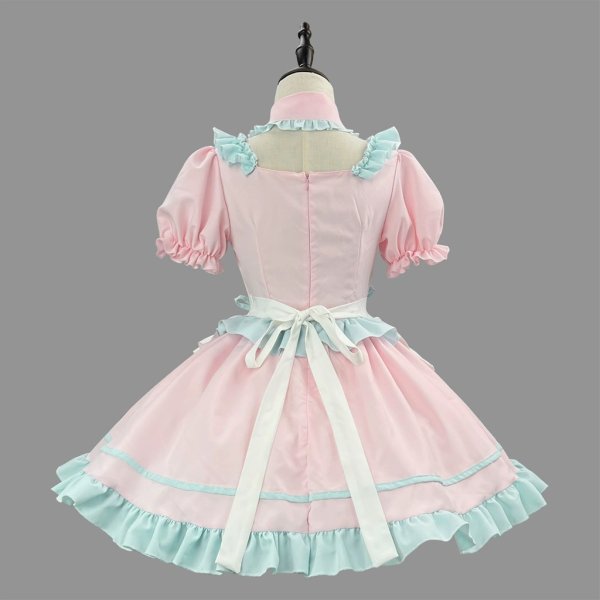 画像3: 可愛い！！カラフルロリータメイド服　　コスプレ 衣装 通販 オーダーメイド