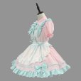 画像4: 可愛い！！カラフルロリータメイド服　　コスプレ 衣装 通販 オーダーメイド (4)