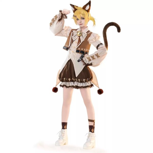 画像1: ボカロ　鈴音リン　レン　 コスプレ 衣装 通販 オーダーメイド