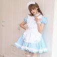 画像5: 和製黒クラシックメイド服ソフトガールロリータロリータメイドカフェドレス