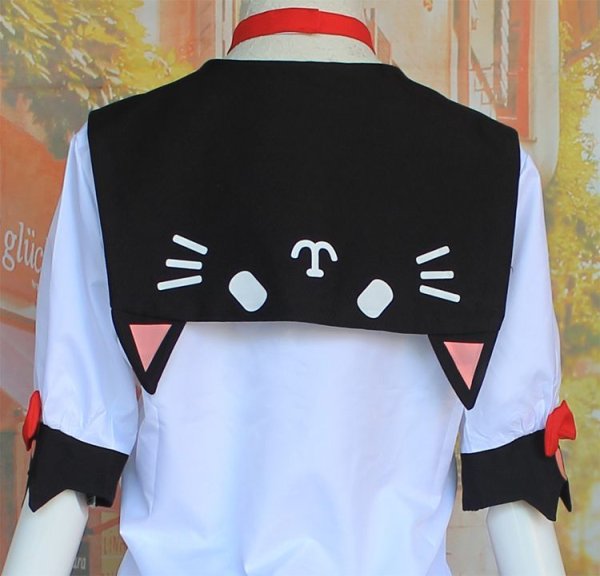 画像3: 萌え系可愛い猫の女子高生制服 風 コスプレ 衣装 通販 オーダーメイド