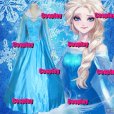 画像1: ハロウィンアナと雪の女王エルサ　プリンセスドレス 風 コスプレ 衣装 通販 オーダーメイド (1)