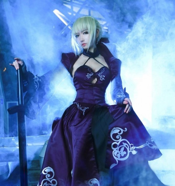 画像2: Fate アルターセイバー黒ドレス 風 コスプレ 衣装 通販 オーダーメイド