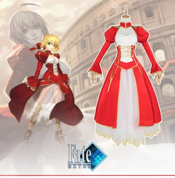 画像1: Fate/GrandOrderネロ・クラウディウス 風 コスプレ 衣装 通販 オーダーメイド