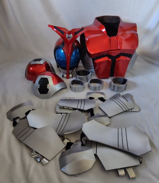 画像1: 仮面ライダーカブト　カブト風 コスプレ 衣装 通販 オーダーメイド (1)