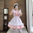 画像16: メイドコスプレ衣装 ゴスロリ 萌え コスプレ 衣装 フリル ロリータ かわいい 清楚 可憐 ウェイトレス レディース コスプレ 衣装 通販 オーダーメイド (16)