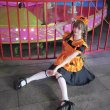 画像4: パンプキンメイド服　メイドコスプレ衣装 ゴスロリ 萌え コスプレ 衣装 フリル ロリータ かわいい 清楚 可憐 ウェイトレス レディース コスプレ 衣装 通販 オーダーメイド (4)