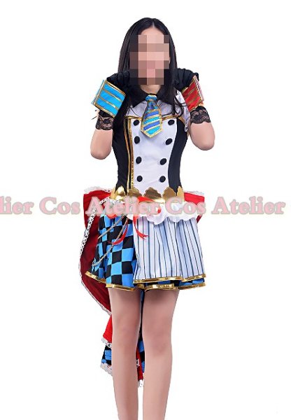 画像1: ラブライブ!Love Live! 園田海未　メイド服 風 コスプレ 衣装 通販 オーダーメイド (1)