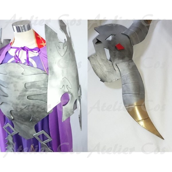 画像9: 聖剣伝説II 四天王タナトス 風 コスプレ 衣装 通販 オーダーメイド (9)